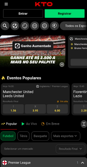 kto pagamento antecipado 2 gols