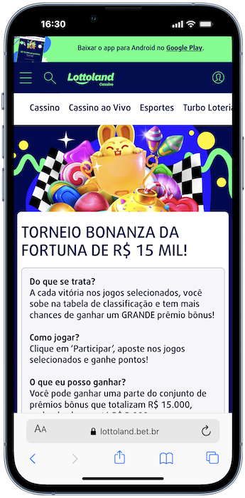 torneio bonanza da fortuna lottoland