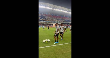 Vasco: Confira o Aquecimento dos Jogadores em Vídeo Exclusivo de 21:02