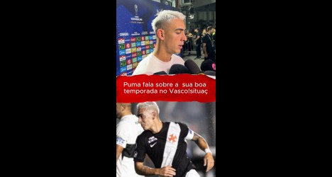 Puma Rodríguez comenta fase artilheira e momento especial na temporada do Vasco