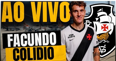Assista à chegada de Facundo Colidio ao Rio de Janeiro