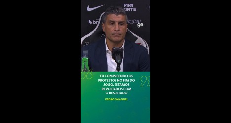 Pedro Emanuel agradece apoio da torcida do Vasco; veja vídeo