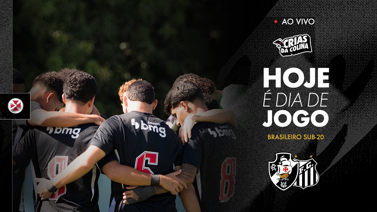 Vasco x Santos Sub-20: Assista ao vivo 