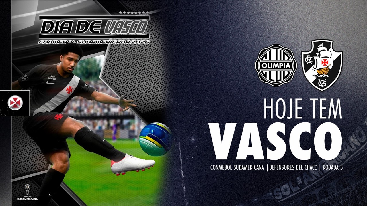 Vasco x Olimpia: ASSISTA AO VIVO 