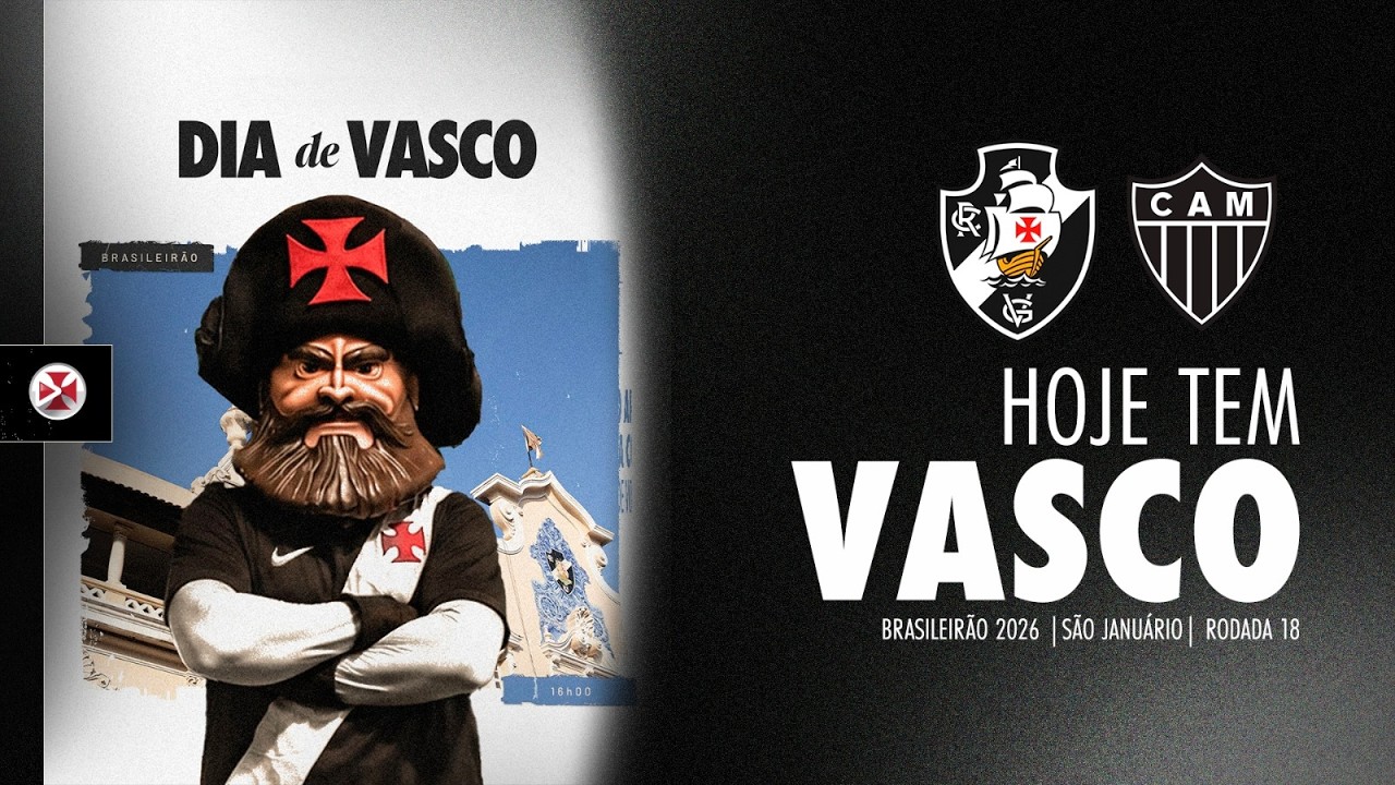 Vasco x Atlético-MG: Assista ao Jogo ao vivo