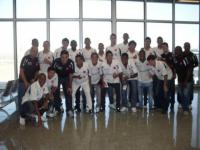 Delegao do Vasco embarcando para Bahia