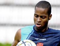 Ded no treinamento do Vasco