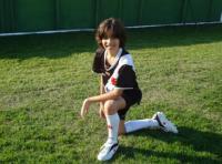 Ator mirim Matheus Costa gravou programa de TV em So Janurio