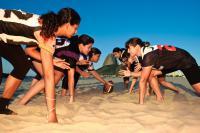 Foto de divulgao do Carioca Bowl Feminino