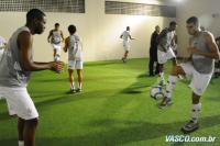 Aquecimento do Vasco; Cesinha e lder Granja