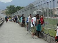 Torcida compareceu ao Estdio de So Janurio
