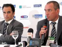 Rodrigo Caetano e PC Gusmo no Footecon