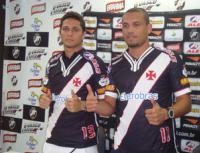 Zagueiro Anderson Martins e o atacante Marcel foram apresentados nesta segunda-feira