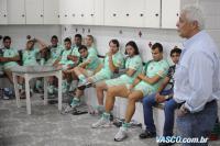 Dinamite conversa com os jogadores