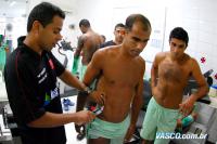 Jogadores passam por exames