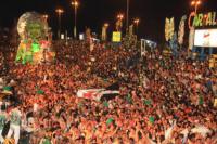 Desfile do Bloco Cruz de Malta, em Parintins (AM)