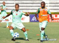 Felipe e Jumar durante treino