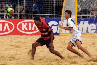 Vasco x Flamengo no Mundialito de Beach Soccer
