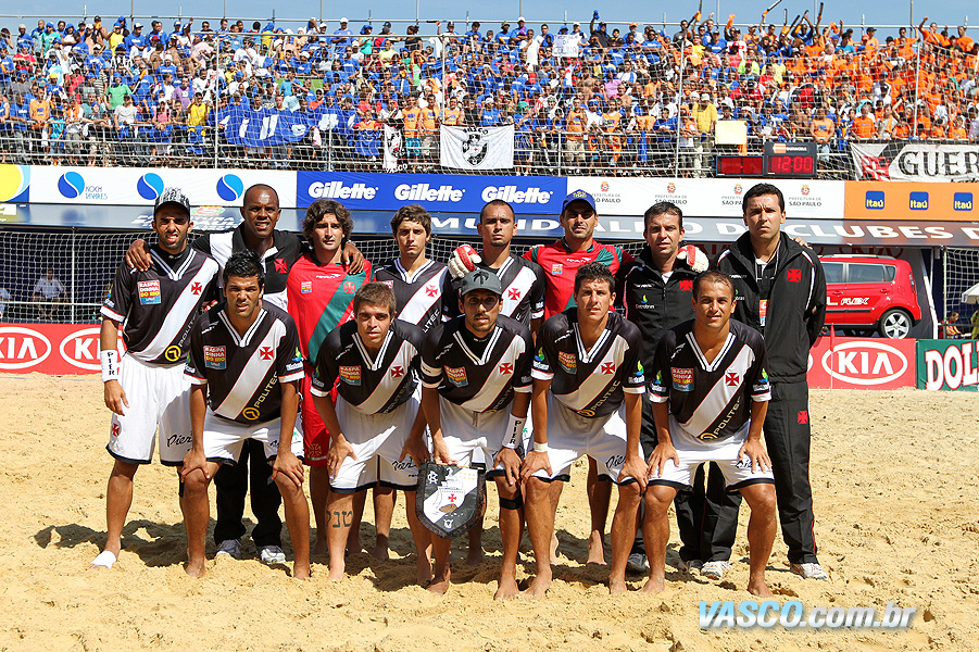 Beach Soccer: Rumo ao bi, Vasco disputa Mundialito a partir do dia 10