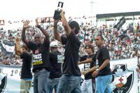 Homenagem aos campees mundiais de Beach Soccer
