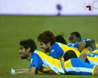 Juninho no ltimo jogo com a camisa do Al Gharrafa