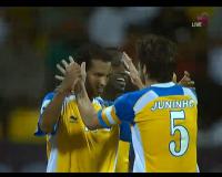Juninho no ltimo jogo com a camisa do Al Gharrafa