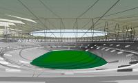 Projeto da nova cobertura do Maracan�