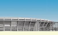 Projeto da nova cobertura do Maracan�