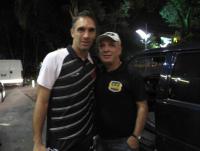 Fernando Prass e seu pai, Arthur