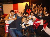 Torcida do Vasco se junta para ver o jogo na Tijuca