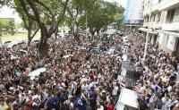 Festa do t�tulo da Copa do Brasil