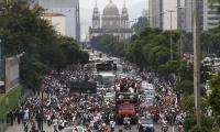 Festa do t�tulo da Copa do Brasil