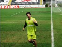 Juninho durante treino nesta quarta