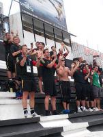 Torcida da Alemanha d apoio ao time na final