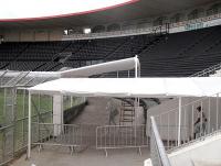 Estrutura montada para a elei��o j� est� quase pronta