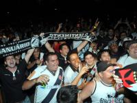 Torcida vascana enlouqueceu com o show