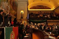 Homenagem na Cmara de Vereadores do Rio