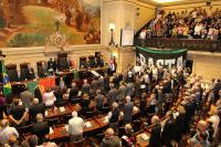 Homenagem na Cmara de Vereadores do Rio