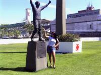 Atriz Desire Oliveira em So Janurio