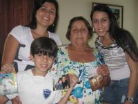 Famlia de Diego Souza, na Ilha do Governador