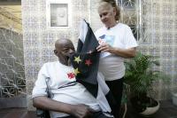 Pai Santana e sua esposa