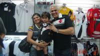 Inaugurao da loja do Vasco no Norte Shopping