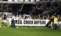 Entrada do time do Vasco
