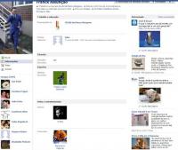 Perfil no Facebook
