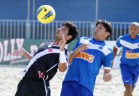 Vasco x Cruzeiro pelo Campeonato Brasileiro de Beach Soccer