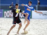 Vasco x Cruzeiro pelo Campeonato Brasileiro de Beach Soccer