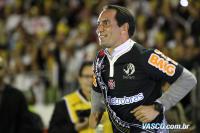 O Animal se emocionou na reapresentao de Juninho ao Vasco.