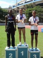 Maria da Guia Carvalho de Silva, campe no lanamento do dardo- adulto