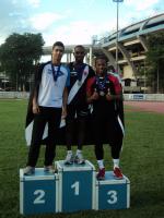 Rafael Melo, campeo nos 400 metros com barreiras