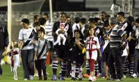 Entrada do Vasco em campo
